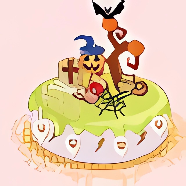 Bánh ngọt Halloween 2