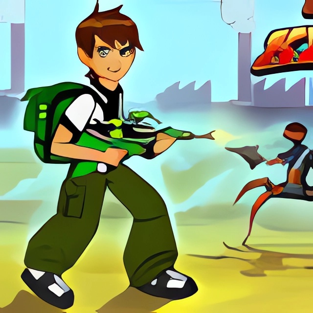 Game Ben 10 vs Alien online Ben 10 vs Alien