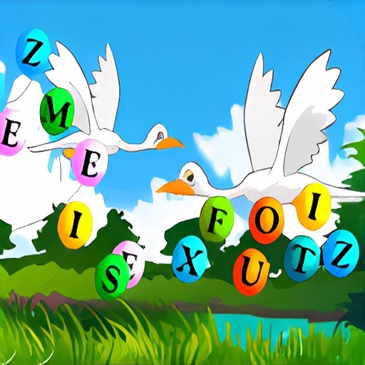 Game Cò con học chữ online Cò con học chữ