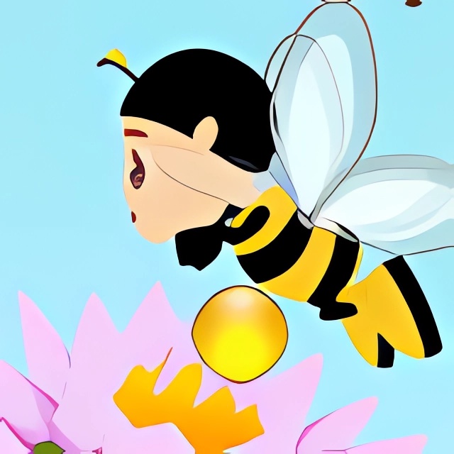 Cô ong chăm chỉ
