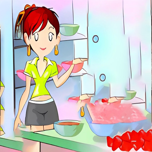Game Học làm kem dâu online Học làm kem dâu
