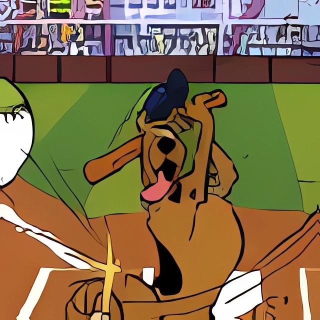 Scooby-Doo chơi bóng chày